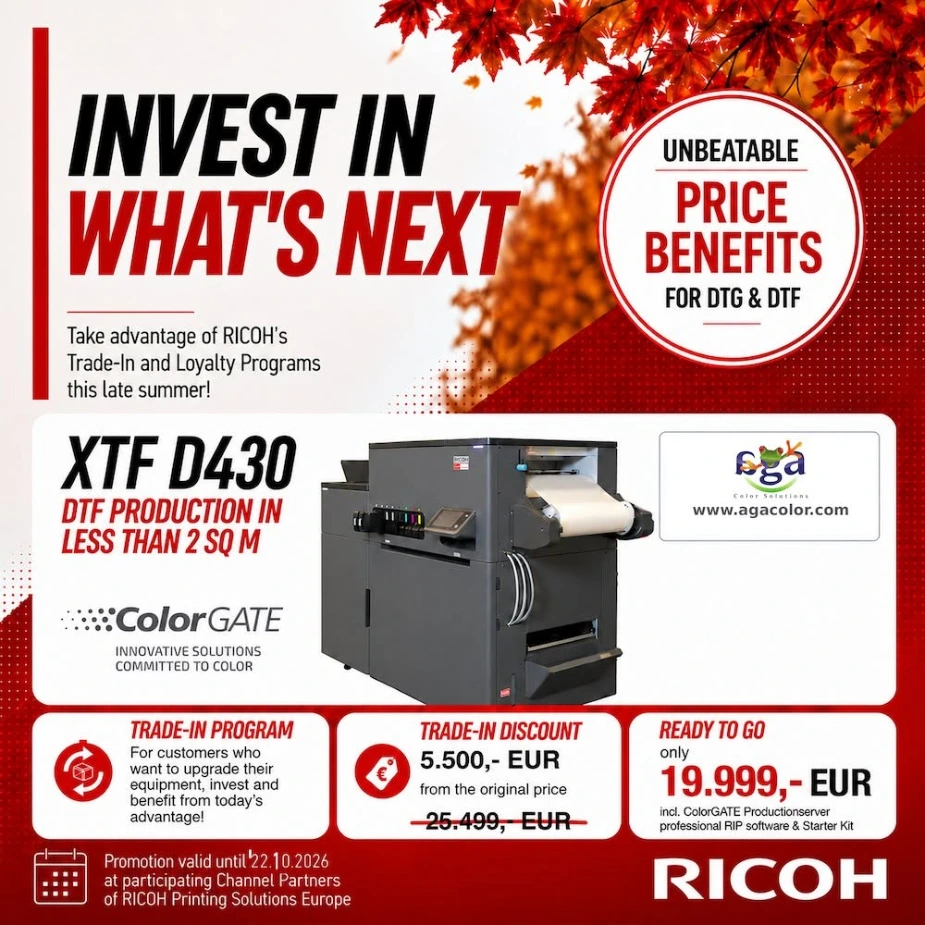 Ricoh XTF D430 "cube" printer